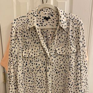 Ann Taylor Polyester Blouse XXL